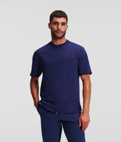 Karl Lagerfeld Karl Logo Loungewear T-shirt In Blue