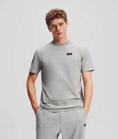 Karl Lagerfeld Karl Logo Loungewear T-shirt In Gray