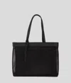 Karl Lagerfeld Karl Logo Mesh Beach Tote Bag