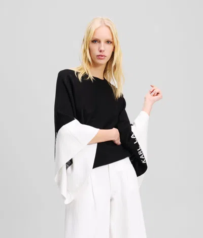 Karl Lagerfeld Karl Logo Poncho