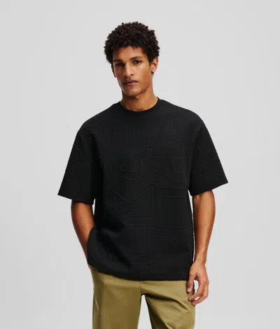Karl Lagerfeld Karl Logo T-shirt In Black