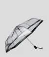 Karl Lagerfeld Karl Logo Transparent Umbrella