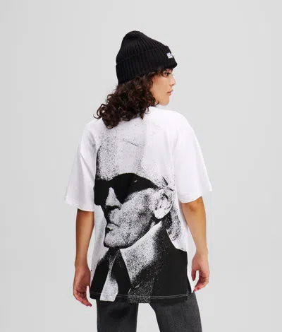 Karl Lagerfeld Karl Print Graphic T-shirt In Black