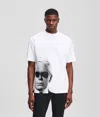 Karl Lagerfeld Karl Print T-shirt In White