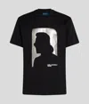 Karl Lagerfeld Karl Print T-shirt In Black