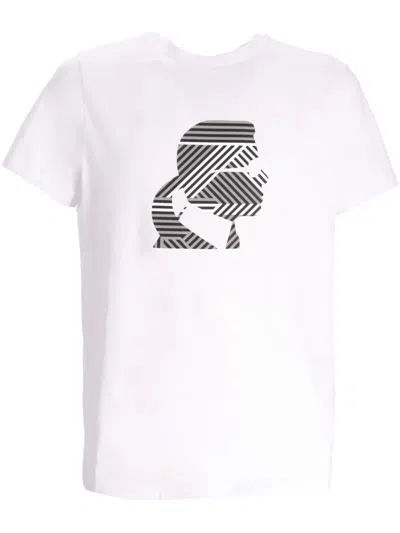 Karl Lagerfeld Karl-print T-shirt In White