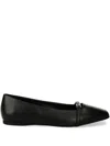Karl Lagerfeld Karl Signature Ballet Flats In Black