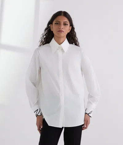 Karl Lagerfeld Karl Signature Cuff Shirt