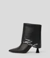 Shop Karl Lagerfeld Karl Signature Debut Ii Fold-down Boots
