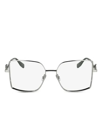 Karl Lagerfeld Geometric-frame Glasses In Gold