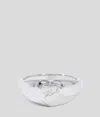 Karl Lagerfeld Signature Heart Ring