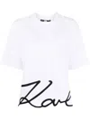 Karl Lagerfeld Signature Hem T-shirt