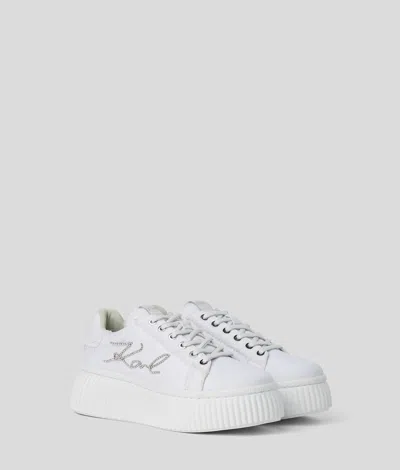 Karl Lagerfeld Karl Signature Kreeper Denim Sneakers