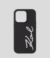 Karl Lagerfeld Karl Signature Logo Iphone 14 Pro Max Case