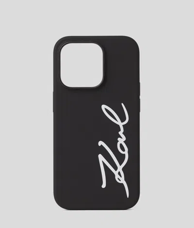 Karl Lagerfeld Karl Signature Logo Iphone 14 Pro Max Case