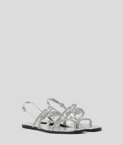 Karl Lagerfeld Karl Signature Olympia Sandals