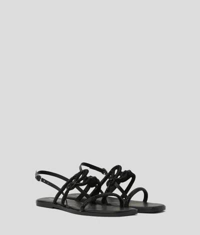 Karl Lagerfeld Karl Signature Olympia Sandals