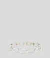 Karl Lagerfeld Karl Signature Pavé Chain Bracelet