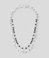 Karl Lagerfeld Karl Signature Pavé Crystals Necklace