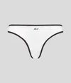Karl Lagerfeld Karl Signature Satin Brazilian Brief