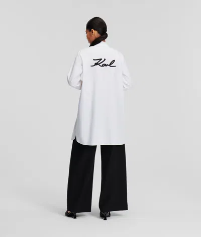 Karl Lagerfeld Karl Signature Tunic Shirt
