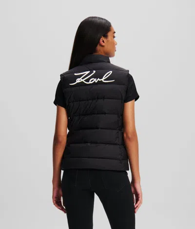 Karl Lagerfeld Karl Signature Ultra Light Padded Gilet