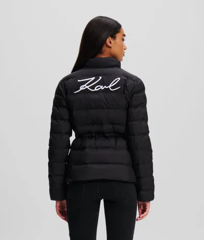 Karl Lagerfeld Karl Signature Ultra Light Puffer Jacket