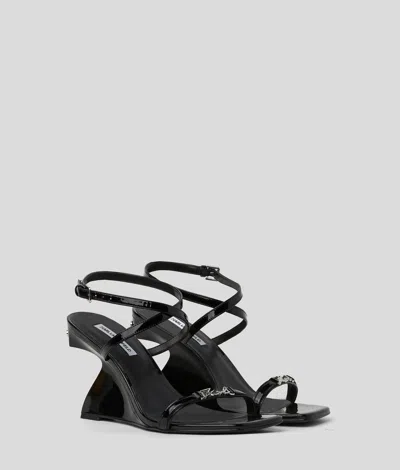 Karl Lagerfeld Karl Signature Waverly Wedges