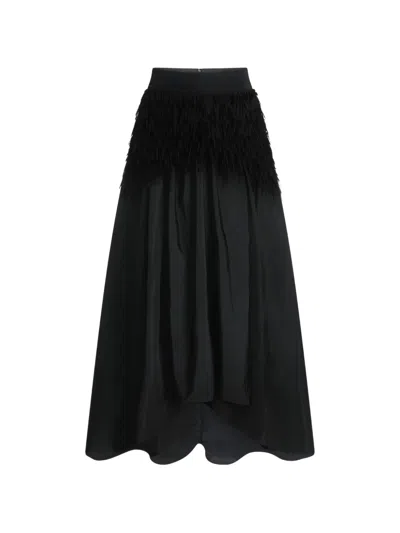Karl Lagerfeld Karl Studio Big Skirt In Black
