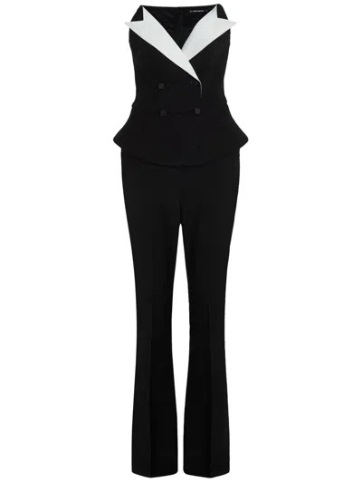 Karl Lagerfeld Karl Studio Tailored Jumpsuit In Black