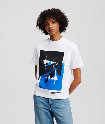 Karl Lagerfeld Karl T-shirt In White