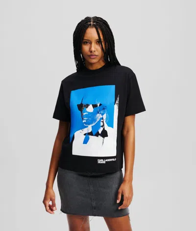 Karl Lagerfeld Karl T-shirt In Black