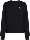 Karl Lagerfeld Ikon Patch Sweatshirt