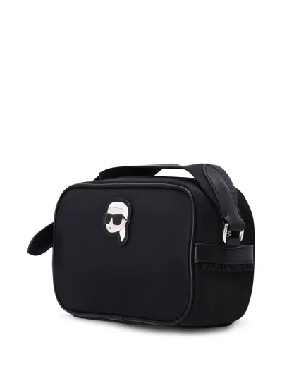 Karl Lagerfeld Karlito Quilted Black M Ikonik Bag
