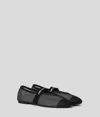 Karl Lagerfeld Karo Mesh Pumps