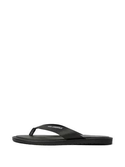 Karl Lagerfeld Kastor Iv Slides In Black