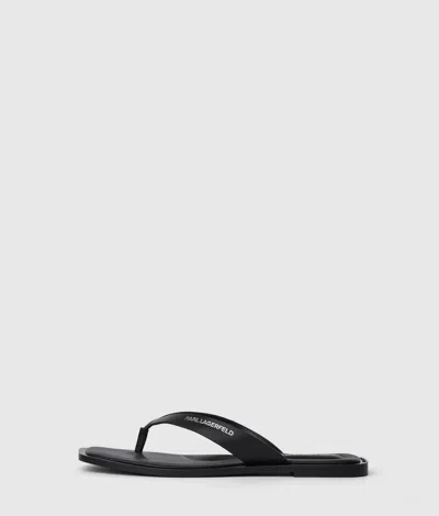 Karl Lagerfeld Kastor Iv Slides In Black