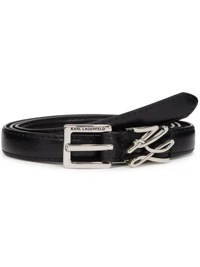 Karl Lagerfeld K/autograph Belt In Black