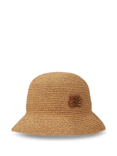 Karl Lagerfeld K/autograph Cloche In Neutrals