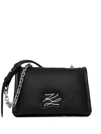 Karl Lagerfeld K/autograph Cross Body Bag In Black