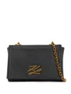 Karl Lagerfeld K/autograph Crossbody Bag In Black