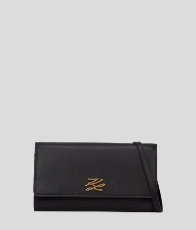 Karl Lagerfeld K/autograph Crossbody Wallet