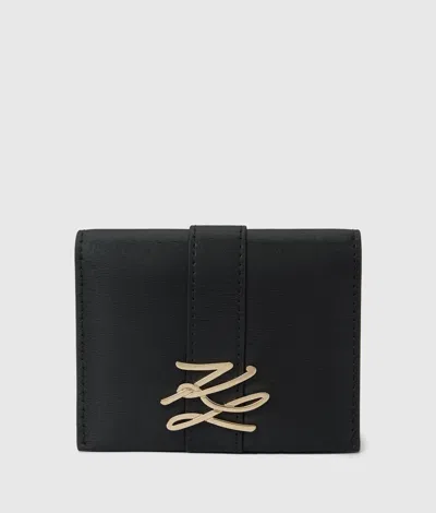 Karl Lagerfeld K/autograph Drop Bifold Cardholder