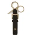 Karl Lagerfeld K/autograph Belt Keychain In Black