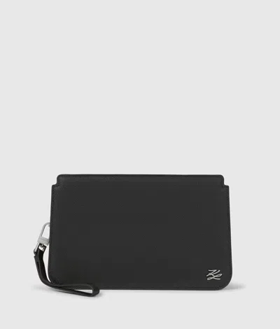 Karl Lagerfeld K/autograph Leather Pouch