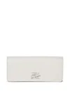 Karl Lagerfeld K/autograph Logo-plaque Wallet In White