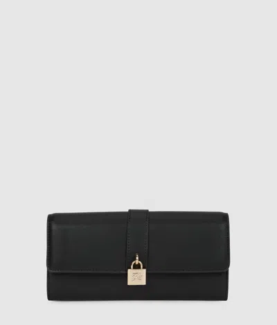 Karl Lagerfeld K/autograph Padlock Large Wallet In Multi
