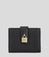 Karl Lagerfeld K/autograph Padlock Medium Wallet