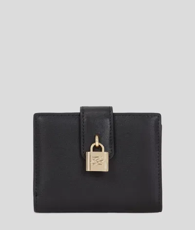 Karl Lagerfeld K/autograph Padlock Medium Wallet