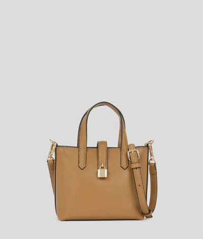Karl Lagerfeld K/autograph Padlock Mini Tote Bag